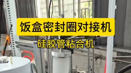 「視頻」硅膠飯盒密封圈對接粘合機，高效安全，為您節(jié)省幾十萬成本！